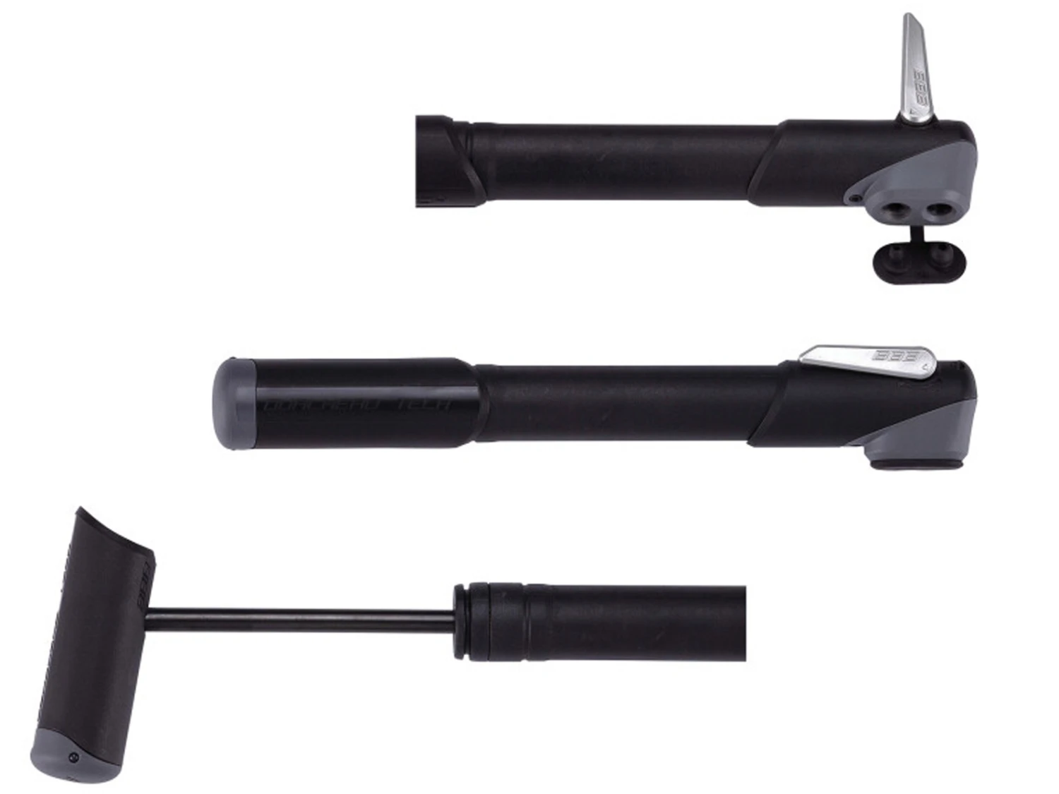 BBB Windwave Mini Pompe à Main BMP-54 250mm 3 BBB Windwave Mini Pompe à Main BMP-54 250mm