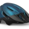 BLUEGRASS Rogue Casque VTT Teal Blue Metallic Matt -Équipement Vélo bluegrass rogue casque vtt teal blue metallic matt