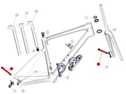 BMC Axes Traversants Teammachine SLR01 / SLR / Timemachine Road 01 - 30000699 -Équipement Vélo bmc axes traversants teammachine slr01 slr timemachine road 01 30000699 1