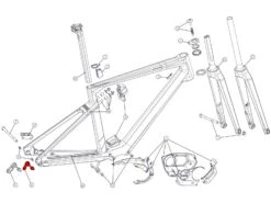 BMC Dropout 58 Patte De Dérailleur 301092 (standard) -Équipement Vélo bmc dropout 58 patte de derailleur 301092 standard 6