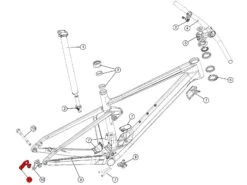 BMC Dropout 66 Patte De Dérailleur 301702 (direct Mount)