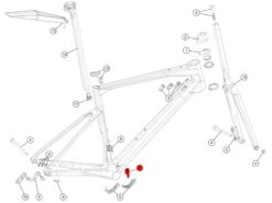 BMC Guide Chaîne Pour Roadmachine 01 - 300715 -Équipement Vélo bmc guide chaine pour roadmachine 01 300715 1