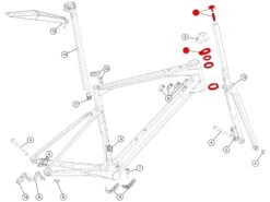 BMC Jeu De Direction Avec Topcone Bas Pour Roadmachine 01/ 02 / AMP - 302093