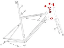 BMC Jeu De Direction Et Expandeur Teammachine ALR 301693