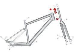 BMC Jeu De Direction FSA No. 42 / ACB W/out Crown Race - 300649 -Équipement Vélo bmc jeu de direction fsa no 42 acb wout crown race 300649 1