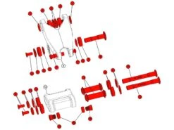BMC Kit Roulements Et Vis Pour Fourstroke 01 MY2019 - 301734 5 BMC Kit Roulements Et Vis Pour Fourstroke 01 MY2019 - 301734 -Équipement Vélo bmc kit roulements et vis pour fourstroke 01 my2019 301734 1