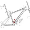 BMC Support De Dérailleur Avant Et Couvercle Kaius KAS01 - 30004027 -Équipement Vélo bmc support de derailleur avant et couvercle kaius kas01 30004027