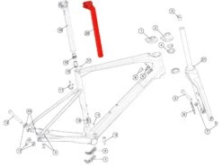 BMC Tige De Selle Roadmachine 01/02 MY2017 Carbone - 300814 - 300640 -Équipement Vélo bmc tige de selle roadmachine 0102 my2017 carbone 300814 300640 2