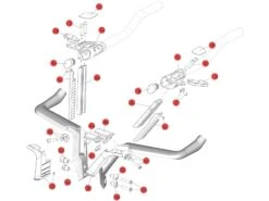 BMC TM01 V-Cockpit Pour TimeMachine 01 -Équipement Vélo bmc tm01 v cockpit pour timemachine 01 7