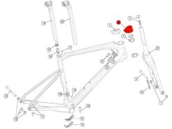 BMC Topcone Haut 38mm Roadmachine 01 (MY17/18/19) 300713 -Équipement Vélo bmc topcone haut 38mm roadmachine 01 my171819 300713 1