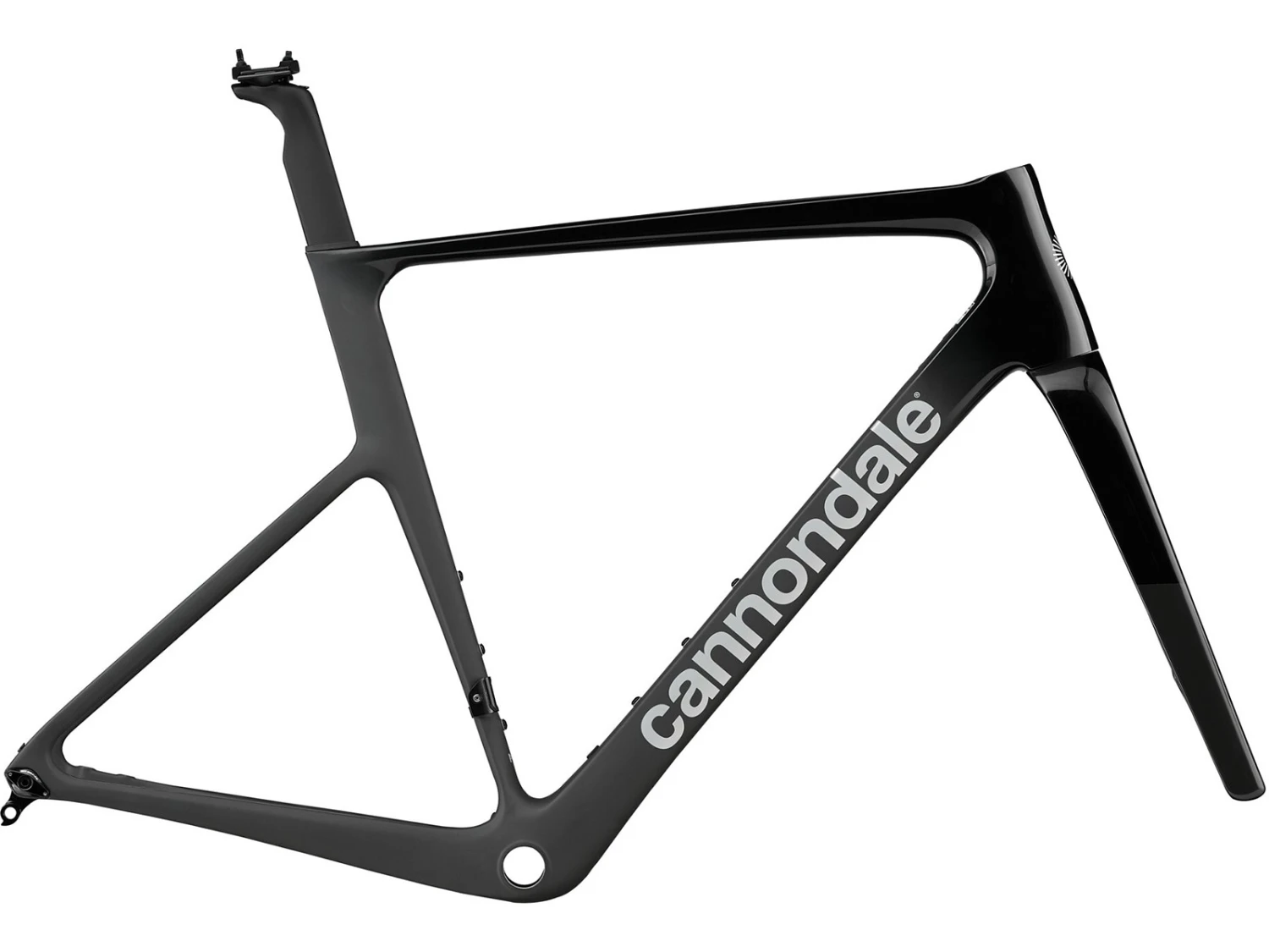 CANNONDALE Cadre SuperSix EVO Hi-MOD Smoke Black 2023 3 CANNONDALE Cadre SuperSix EVO Hi-MOD Smoke Black 2023