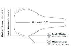 ERGON Selle SM Femme M/L -Équipement Vélo ergon selle sm femme ml 5
