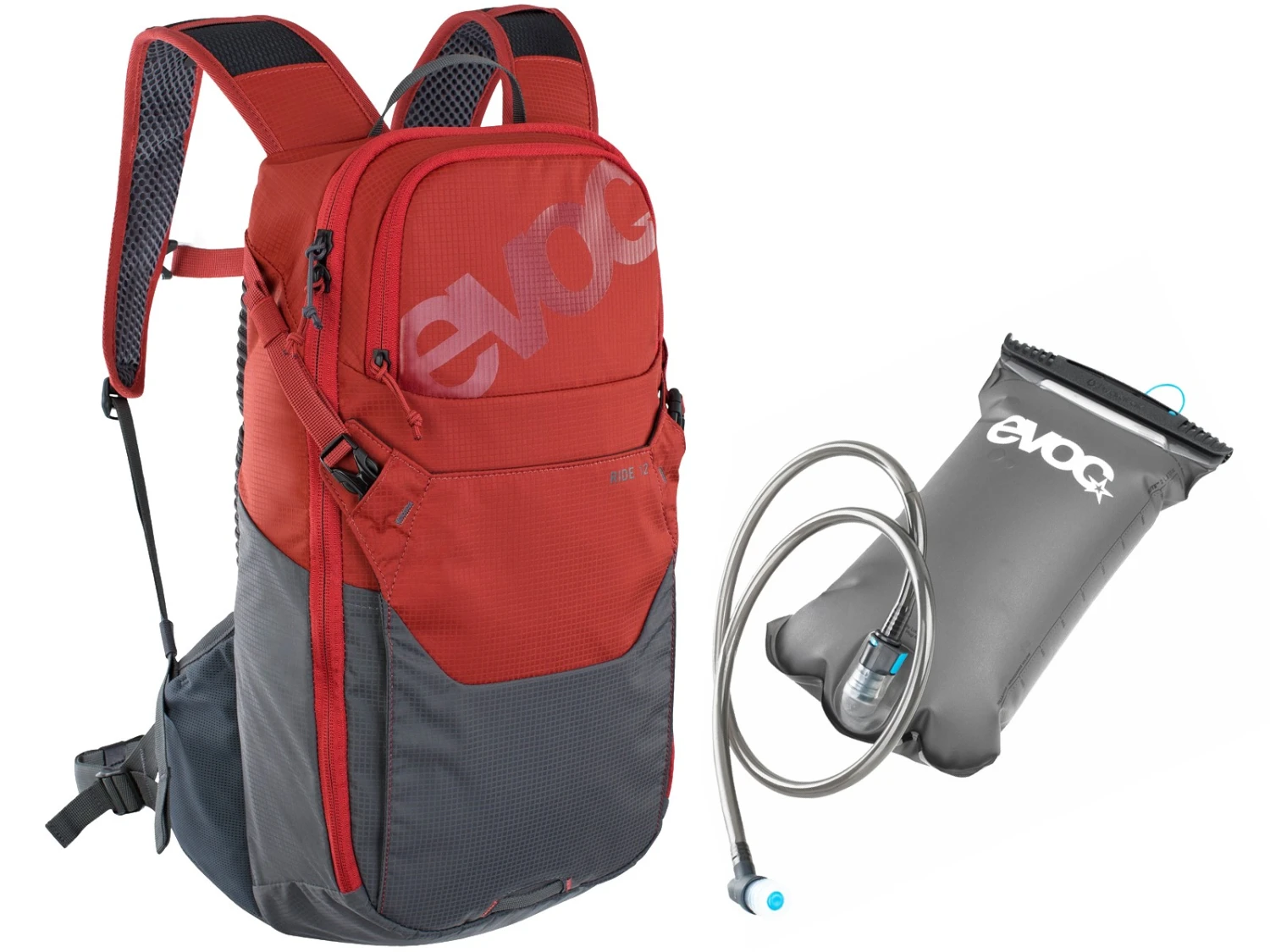 EVOC Sac à Dos Ride 12 Litres + Poche à Eau 2 Litres 3 EVOC Sac à Dos Ride 12 Litres + Poche à Eau 2 Litres