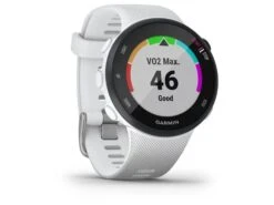 GARMIN Forerunner 45S Blanche 39mm Montre Connectée GPS -Équipement Vélo garmin forerunner 45s blanche 39mm montre connectee gps 1