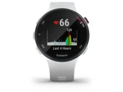 GARMIN Forerunner 45S Blanche 39mm Montre Connectée GPS -Équipement Vélo garmin forerunner 45s blanche 39mm montre connectee gps 4