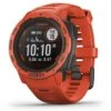 GARMIN Instinct Solar Rouge Feu Standard Edition Montre Connectée GPS -Équipement Vélo garmin instinct solar rouge feu standard edition montre connectee gps