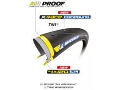 MICHELIN Power Road Tubeless Pneu Vélo De Route 700x28c -Équipement Vélo michelin power road tubeless pneu velo de route 700x28c 5