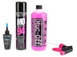 MUC-OFF Kit D'entretien Clean - Protect - Wet Lube -Équipement Vélo muc off kit d entretien clean protect wet lube 2