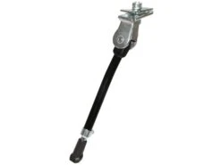 NEWTON Béquille Vélo Réglable Latérale Plaque Alu 20-28" Noir