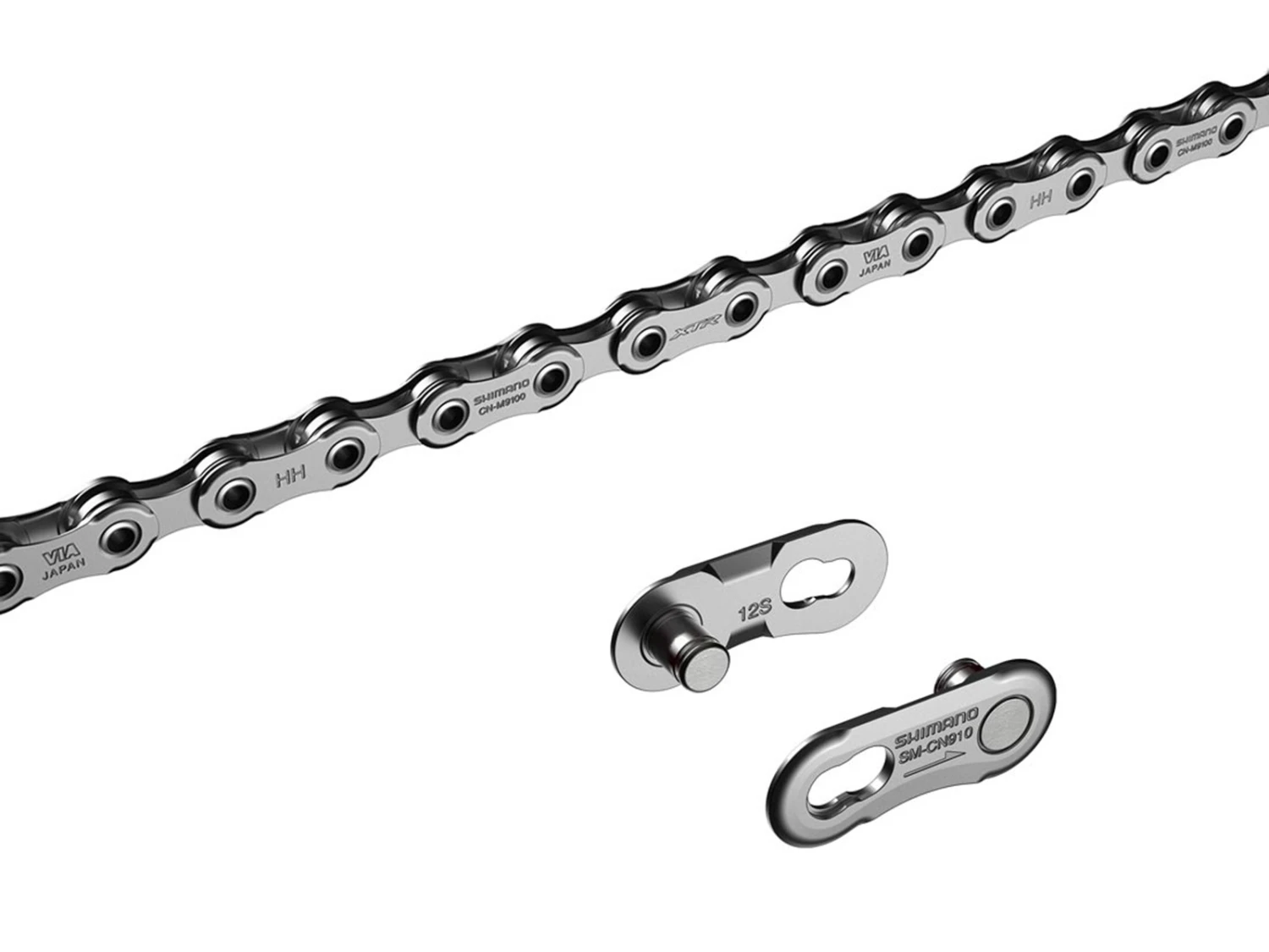 SHIMANO Chaîne Dura-Ace / XTR CN-M9100 12v Quick-Link 116 Maillons 4 SHIMANO Chaîne Dura-Ace / XTR CN-M9100 12v Quick-Link 116 Maillons – Image 2