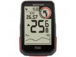 SIGMA Compteur ROX4.0 GPS Noir Altimètre 6 SIGMA Compteur ROX4.0 GPS Noir Altimètre -Équipement Vélo sigma compteur rox40 gps noir altimetre 1