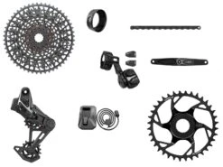 SRAM Groupe Complet X0 T-TYPE Eagle Bosch E-VTT 104 BCD 12v 36 Dents 10-52