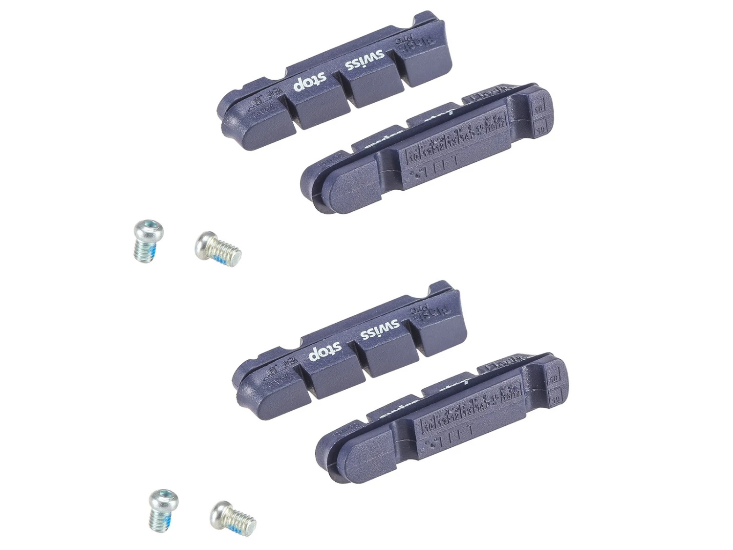 SWISSSTOP Pack De 4 Patins FlashPro BXP Bleu Shimano/Sram - Aluminium 3 SWISSSTOP Pack De 4 Patins FlashPro BXP Bleu Shimano/Sram - Aluminium