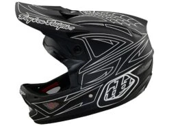 TROY LEE DESIGNS D3 Fiberlite Casque VTT Spiderstripe -Équipement Vélo troy lee designs d3 fiberlite casque vtt spiderstripe 4