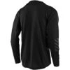 TROY LEE DESIGNS Skyline LS Maillot Manche Longue Noir -Équipement Vélo troy lee designs skyline ls maillot manche longue noir