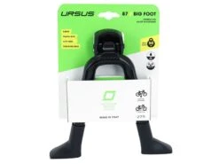 URSUS Big Foot Béquille Double Centrale 26"/28" Noir Max 50kg -Équipement Vélo ursus big foot bequille double centrale 2628 noir max 50kg 2