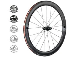 VISION Roues Carbone SC 55 Patin Pneu Tubeless Ready 2023 -Équipement Vélo vision roues carbone sc 55 patin pneu tubeless ready 2023 3